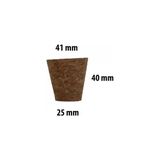 Yeni11 Cam Süt Şişesi İçin Mantar Tıpası 41*25*40 mm 1 Adet