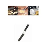 yeni11 Eğik Pasta Paleti Sıvama Spatulası 13 Cm Oval Uçlu Spatula