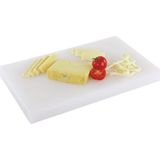 yeni11 Jenisa Polietilen Kesme Tahtası Beyaz 30*40*2 Kalınlık Kasap Şarküteri Levha