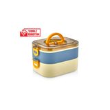 Yeniay Yeni Nesil Sefer Tası Lunch Box Beslenme Kabı Paslanmaz Çelik 1300 ml