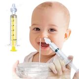 Yeniden Kullanılabilir, Manuel Burun Temizleyici 10ml Kapasiteli Burun Açıcı Şırınga (4604)