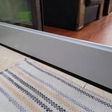 Yeniden Kullanılabilir Metal Alüminyum Taşkın Bariyerleri/Ev Kapıları için Kapılar, 2ft - 16ft Uzun Taşkın Önleme Bariyeri Su Durdurucu Kalkanı, Dış/Kapı/Garaj Kapısı/Bodrum/ (Renk: L 290 cm (9,5ft)