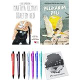 Yeniden Parlayan Güneş Pelikanım Peli ve Martıya Uçmayı Öğreten Kedi 2'li Set - Kalem