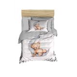 Yenidoğan Kız / Erkek Unisex Bebek Nevresim Takımı 3d Pamuklu Uykudaki Ayıcık