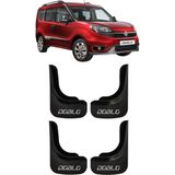 Yenidünyaoto Fiat Doblo D4 4'lü Set (Ön ve Arka) Paçalık Çamurluk Tozluk DBL1UX002 - Siyah