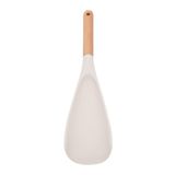 Yenigeldi 1 Adet Silikon Spatula Kaşık (2 Si 1 Arada),Krem