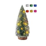 Yenigeldi 16 cm 3 Kademeli LED Yılbaşı Ağacı – Kendinden Gün Işıklı ve 6 Hediye Kutusu Süs