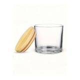 Yenigeldi 3 Adet Mini Cam Kavanoz 150 ml – Bambulu Kapaklı, Sızdırmaz, Baharat, Mum, Krem ve Gıda Saklama Kabı