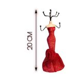 Yenigeldi Kırmızı Renk (20 Cm) Moda Heykel Şeklinde Takı Standı, Takılık, Küpelik, Takı Dolabı Düzenleyici