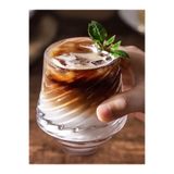 Yenigeldi Retro Origami Tasarım Cam Bardak - 150 ml Borosilikat Espresso, Latte ve Viski Bardağı
