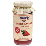 Yenigün Şeker İlavesiz Çilek Reçeli 290 G (8'Li Paket)
