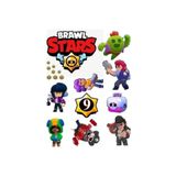 Yenilebilir Kağıt Wafer paper Blawlstars Şekerli Yenilebilir Kağıda Resimli Pasta Dekoru Baskı