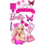 Yenilebilir Şekerli Kağıt Baskısı Cupcake ve Pasta Resim Baskı Barbie Temalı 36