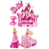 Yenilebilir Şekerli Kağıt Baskısı Cupcake ve Pasta Resim Baskı Barbie Temalı 37