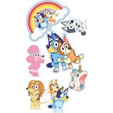 Yenilebilir Şekerli Kağıt Baskısı Cupcake ve Pasta Resim Baskı Bluey Temalı 99