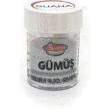 Yenilebilir Yaldızlı Gümüş Toz Gıda Boyası Gümüş 5 gr - 1 Adet