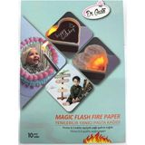 Yenilebilir Yanabilen Pasta Kağıdı (Magic Fire) 10 ' Lu - 10 Adet