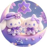 Yenilebilir Yuvarlak Pasta Resim Baskısı 20 Cm Şekerli Kağıt Cinnamoroll Temalı 87