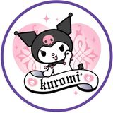 Yenilebilir Yuvarlak Pasta Resim Baskısı 20 Cm Şekerli Kağıt Kuromi Temalı 23