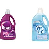 Yenileme Çiçek Cazibesi Renkliler Için 45 Yıkama Sıvı Çamaşır Deterjanı (1 x 2750 Ml) + Vernel Deniz Esintisi Kalıcı Parfüm 30 Yıkama Çamaşır Yumuşatıcısı (1 x 3000 Ml) - 0,25 gr