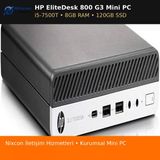 Yenilenmiş Hp Elitedesk 800 G3 Mini Pc İ5-7500T 8Gb Ddr4 2400Mhz Ram 120Gb Ssd Wifi Bluetooth