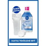 Yenileyici Micellar Makyaj Temizleme Suyu 400ml, Serum Içerikli, Yorgun Ciltler, Pamuk Hediyeli