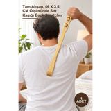 Yenilig 1 Adet Ahşap Sırt Kaşıma Çubuğu – Tam Ahşap, 46 x 3,5 cm Ölçüsünde Sırt Kaşığı Back Scratcher