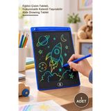 Yenilig 1 Adet Çocuklar Için 10 Inç Renkli LCD Yazı Tableti – Eğitici Çizim Tableti, Dokunmatik Kalemli Taşınabilir Kids Drawing Tablet