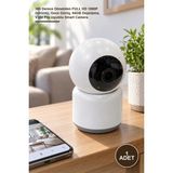 Yenilig 1 Adet CT-4050 Wi‑fi Akıllı Ip Kamera – 360 Derece Dönebilen Full Hd 1080P Görüntü, Gece Görüş, 64GB Depolama, V380 Pro Uyumlu Smart Camera