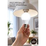 Yenilig 1 Adet CT-4278 Dimlenebilir LED Ampul – 12W E27 6400K Beyaz 1200 Lm Dimmer Uyumlu Enerji Tasarruflu LED Bulb Dimmable
