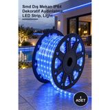 Yenilig 1 Adet CT-4551 Şerit LED 220V 3 Çipli Mavi Işık – Smd Dış Mekan IP64 Dekoratif Aydınlatma, LED Strip, Light