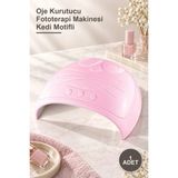 Yenilig 1 Adet Oje Kurutucu Fototerapi Makinesi Kedi Motifli