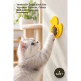 Yenilig 1 Adet Ördek Kedi Otu Oyun Topu – Yenilebilir Doğal Kedi Otu Yapışkan Tasarım, Catnip Ball Kedi Oyuncağı