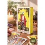Yenilig 1 Adet Rider Waite Tarot Kartı Destesi – 78 Kart Pamela Colman Smith Çizimleri Yüksek Kaliteli Karton Kehanet Meditasyon Tarot Deck