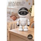 Yenilig 1 Adet Robot Bebek Kamerası – 2.4 Ghz Wi‑fi, Hareket Algılama, Iki Yönlü Ses, Gece Görüşü, Baby Camera