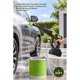 Yenilig 1 Adet Şarjlı Kablosuz Oto Yıkama Makinesi – Yüksek Basınçlı Taşınabilir Temizlik Cihazı, Araba Yıkama, Cordless Car Washer Pressure Washer