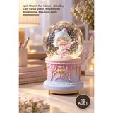 Yenilig 10 Adet Işıklı Müzikli Kar Küresi – Orta Boy Cam Fanus Dekor, Müzikli Işıklı Snow Globe, Masaüstü Biblo