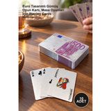Yenilig 10 Adet Iskambil Kart Destesi – Euro Tasarımlı Gümüş Oyun Kartı, Masa Oyunları Için Playing Cards