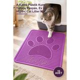 Yenilig 10 Adet Kedi Tuvalet Paspası – A Kalite Plastik Kum Tutucu Paspas, Ev Içi Hijyen, Cat Litter Mat