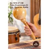 Yenilig 10 Adet Marakas – No 1015 27 cm Ritim Enstrümanı El Tipi, Maracas, Rattle