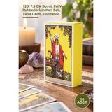 Yenilig 10 Adet Tarot Kartı – 12 x 7,5 cm Boyut, Fal ve Rehberlik Için Kart Seti, Tarot Cards, Divination