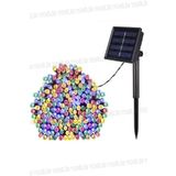 Yenilig 10m 100 LED RGB Solar Bahçe Aydınlatma – 8 Fonksiyonlu Siyah Kablolu Güneş Enerjili Renkli Işık