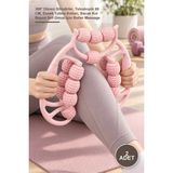 Yenilig 2 Adet 18 Silindirli Sıkılaştırıcı Masaj Aleti – 360° Dönen Silindirler, Teleskopik 60 Cm, Esnek Tutma Kolları, Bacak Kol Boyun Sırt Omuz Için Roller Massage