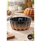 Yenilig 2 Adet Atom Model Göbekli Döküm Kek Kalıbı – Alüminyum Döküm Yapışmaz Iç Kaplama Kabarcıklı Tasarım Kek Pan Bundt Pan Cake Mold