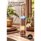 Yenilig 2 Adet Bambu Kutulu Çubuk Tütsü – 28 cm Uzunluk, Bambu Kutu Içinde Çubuk Tütsü, Incense Sticks