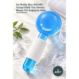 Yenilig 2 Adet Ice Roller Buz Silindiri Terapi Etkili Yüz Derma Masaj Cilt Soğutma Aleti