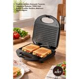 Yenilig 2 Adet Mini Tost Makinesi – Elektrikli 2 Dilim Kompakt Tasarım, Yapışmaz Plakalar, 750W Hızlı Isıtma, Toaster Sandviç Makinesi