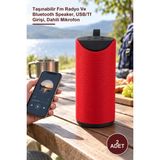 Yenilig 2 Adet Radyolu Bluetooth Hoparlör – Taşınabilir Fm Radyo ve Bluetooth Speaker, Usb/tf Girişi, Dahili Mikrofon