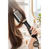 Yenilig 2 Adet Saç Şekillendirici Tarak – Hava Üflemeli Saç Kurutma ve Düzleştirme Fırçası, Seramik Kaplama, 3 Kademe Isı ve Hız (Blow Dryer Brush)