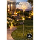 yenilig 20 adet solar panelli bahçe aydınlatması – güneş enerjili 150 led karahindiba tasarım günışığı solar garden light